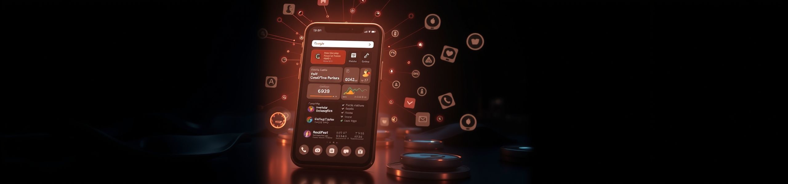 A side-by-side concept showing a generic, overlooked app icon contrasted with an evolved, intelligent, personalized app experience powered by AI